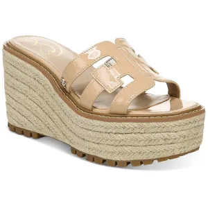 Laine Womens Logo Slide Platform Sandals