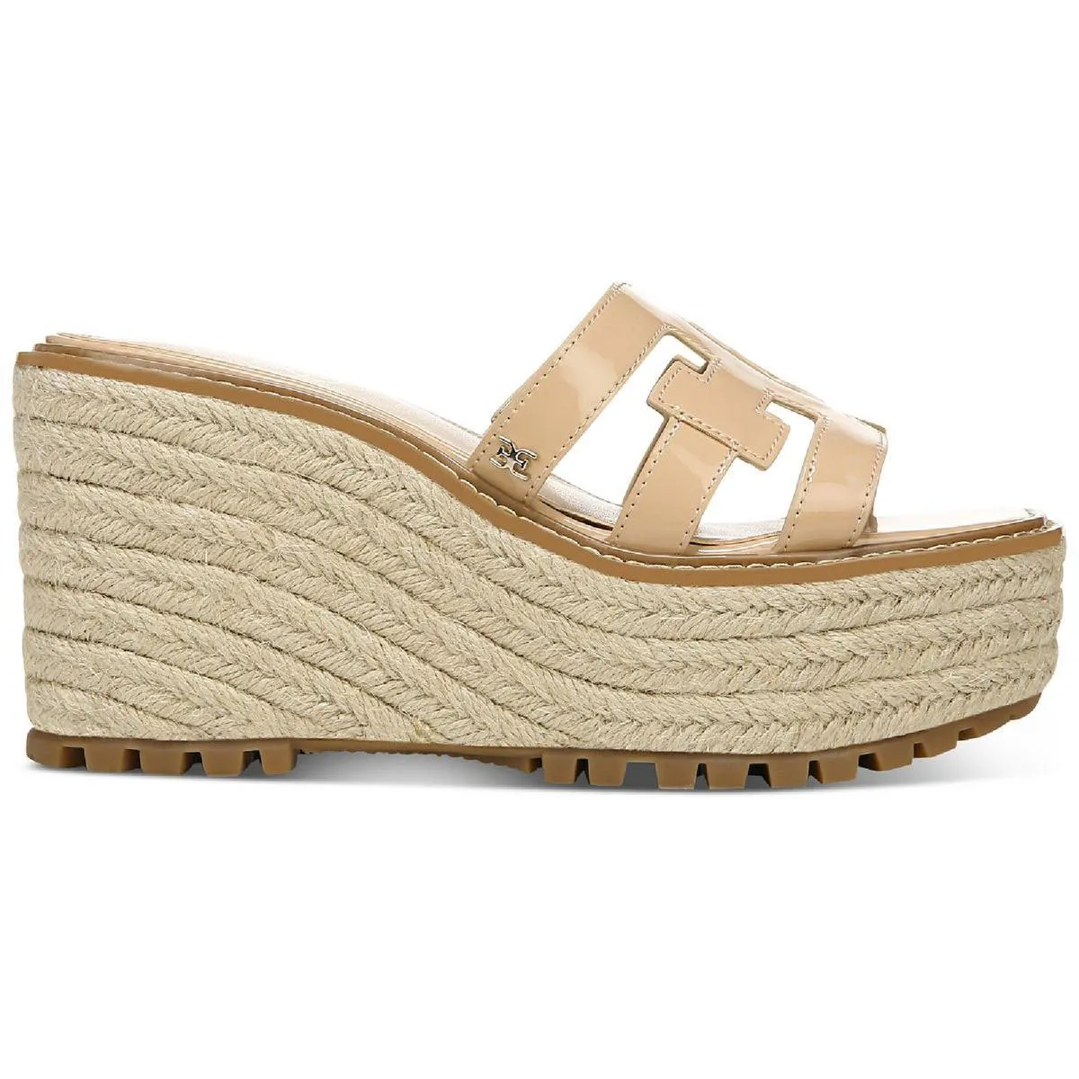 Laine Womens Logo Slide Platform Sandals