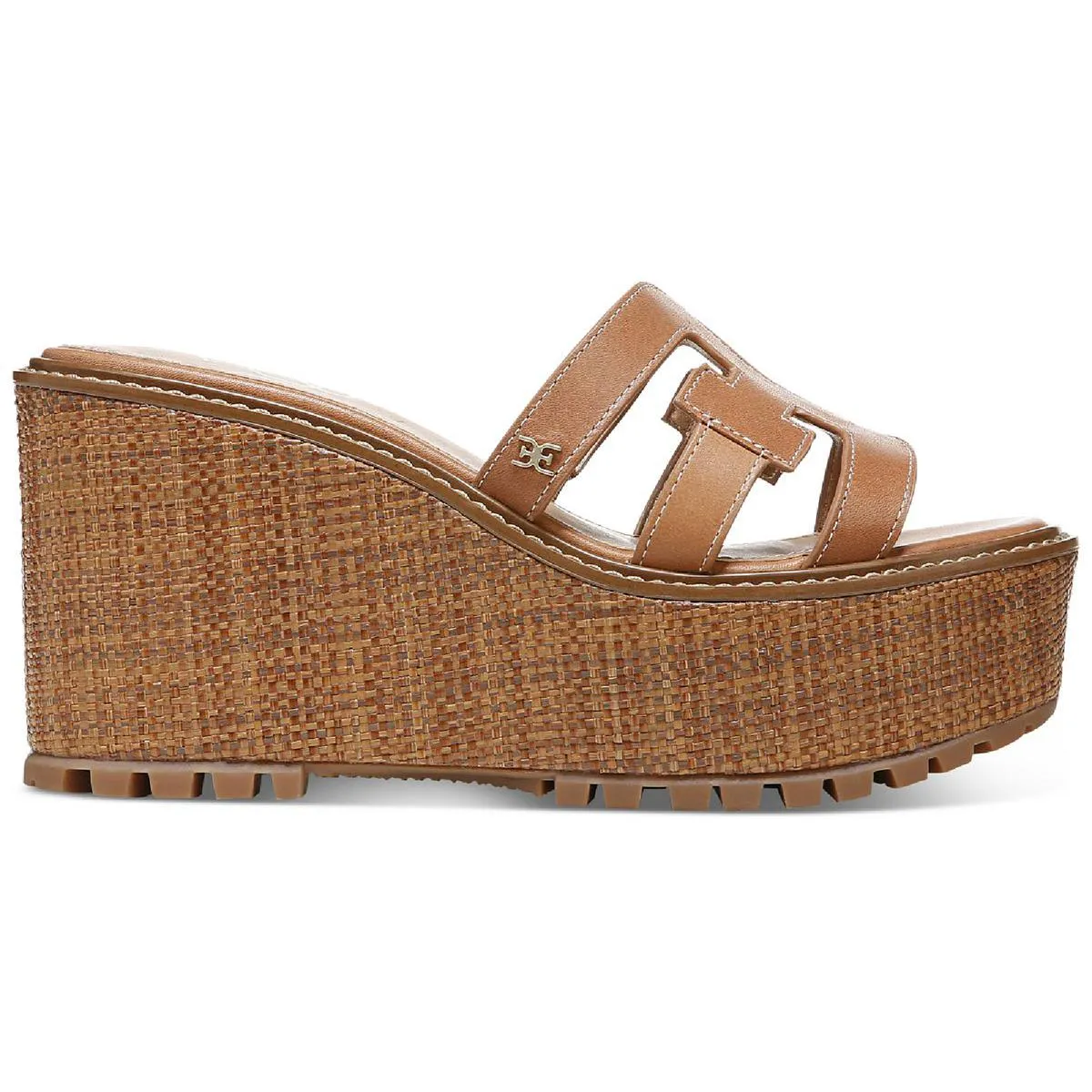 Laine Womens Logo Slide Platform Sandals