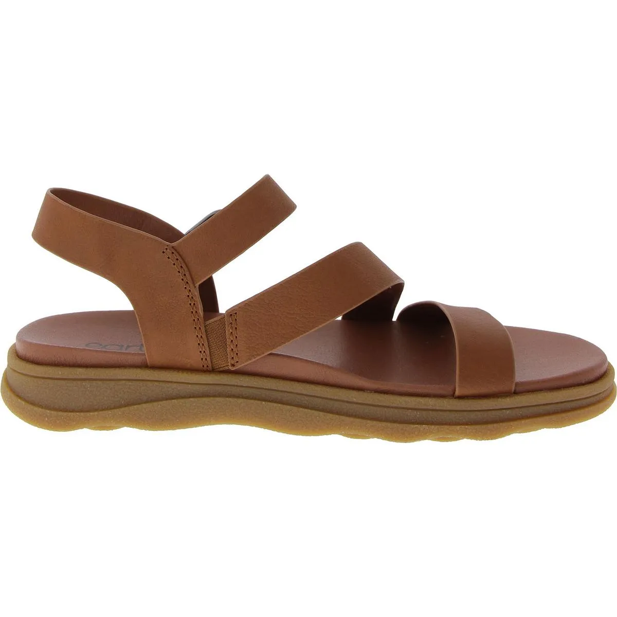 Lainey Womens Leather Strappy Slingback Sandals