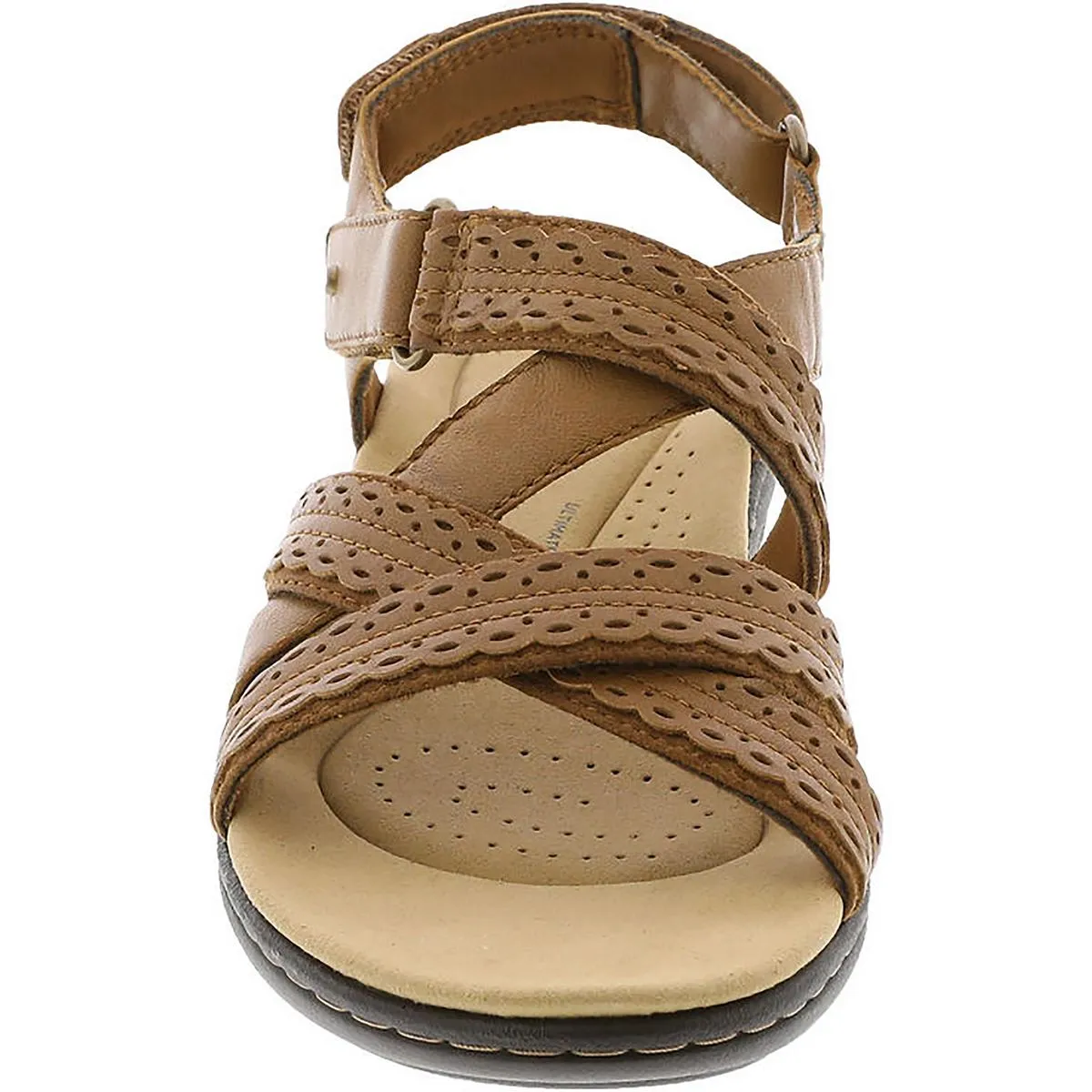 Laurieann Rena Womens Leather Casual Strappy Sandals