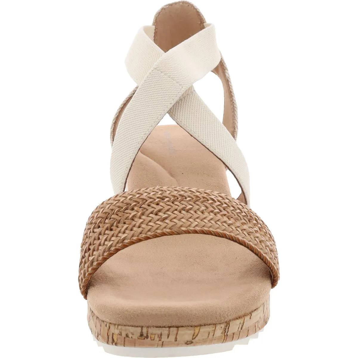 Lorena 8 Womens Woven Manmade Wedge Sandals