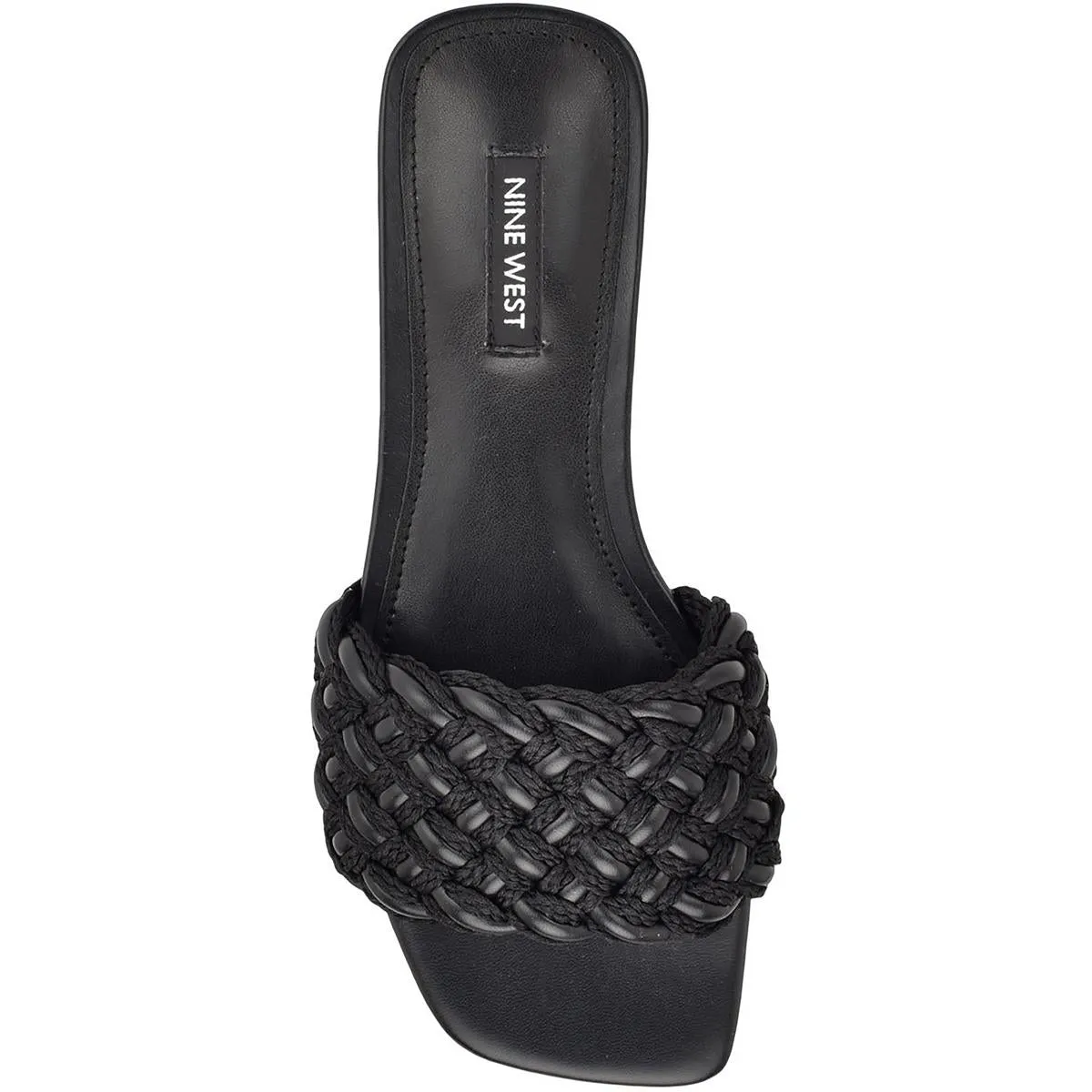 Maci 2 Womens Woven Slip On Slide Sandals