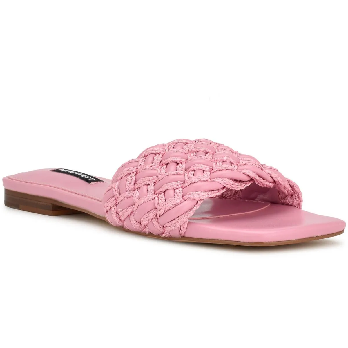 Maci 2 Womens Woven Slip On Slide Sandals