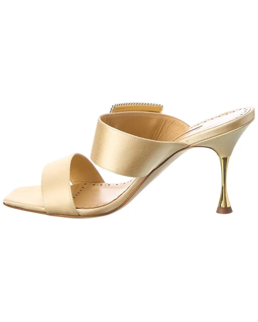 Manolo Blahnik Tuliaba 90 Satin Sandal