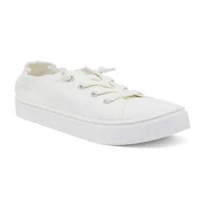 Mara Sneaker in White Canvas