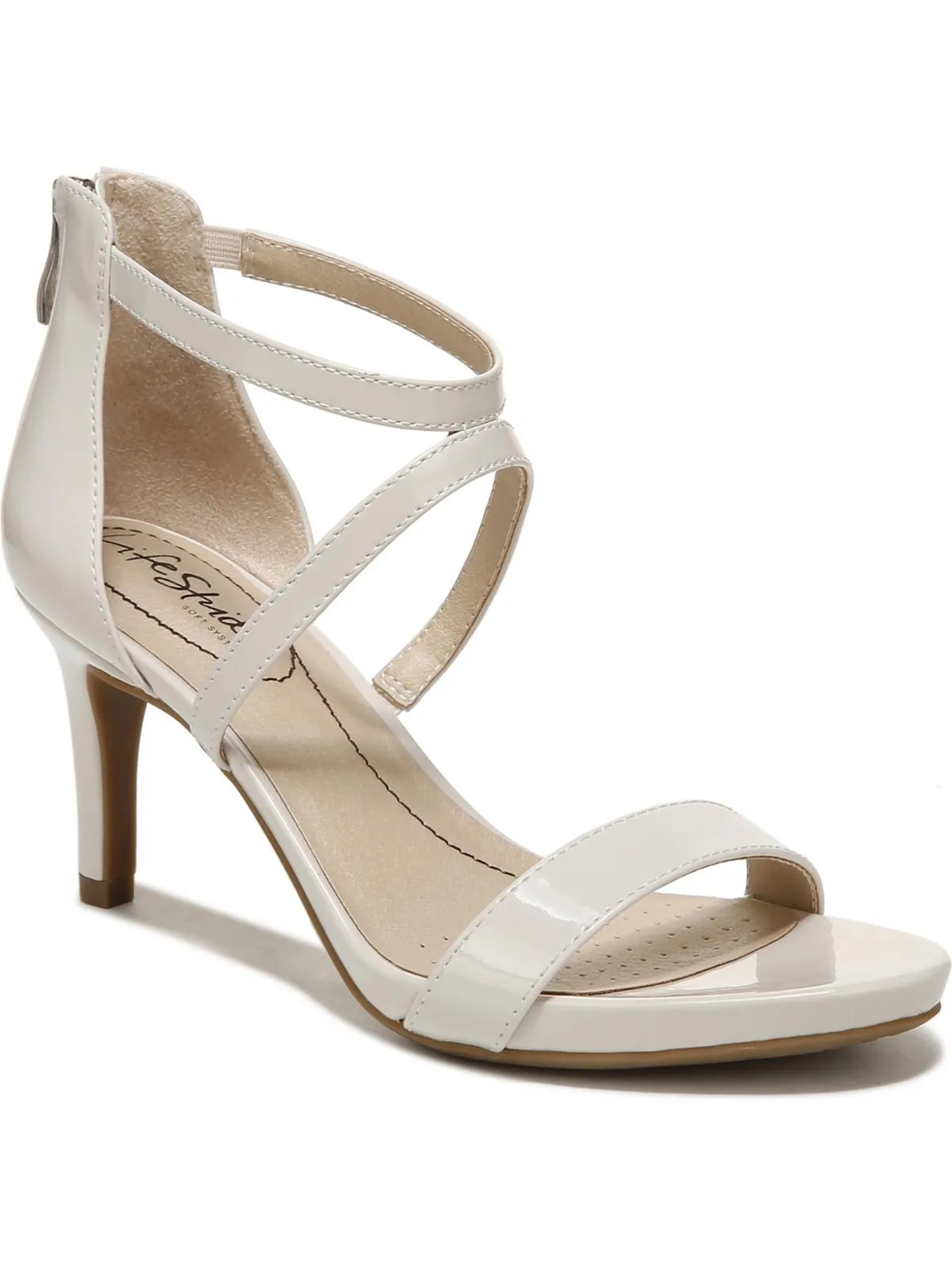 Memories 2 Womens Patent Strappy Heels