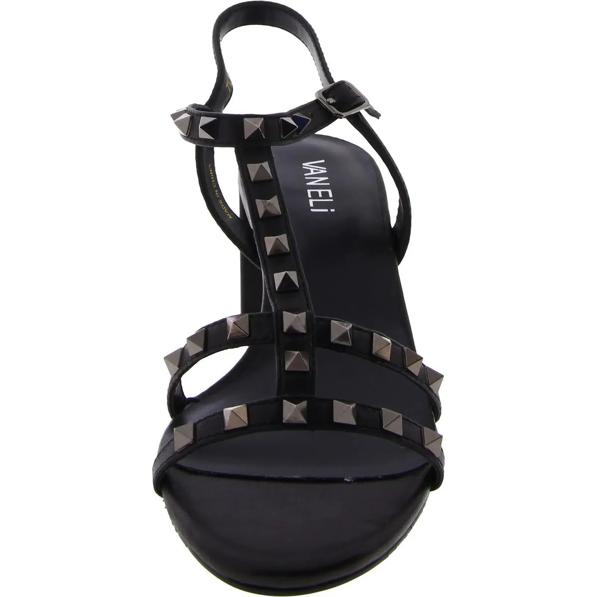 Midge Womens Leather Metallic Slingback Sandals
