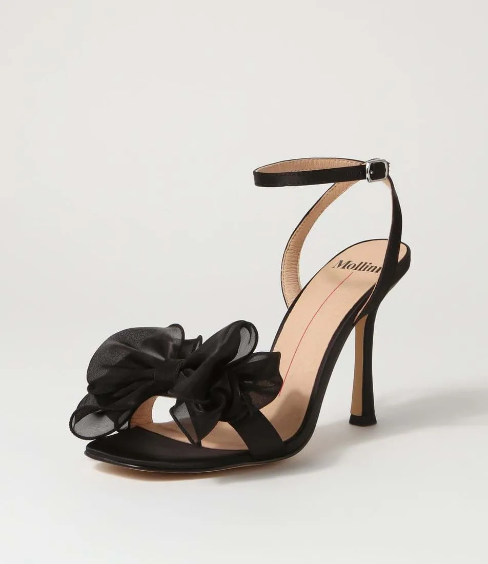 Mollini Daphne Black Heels - LAST PAIR size 42