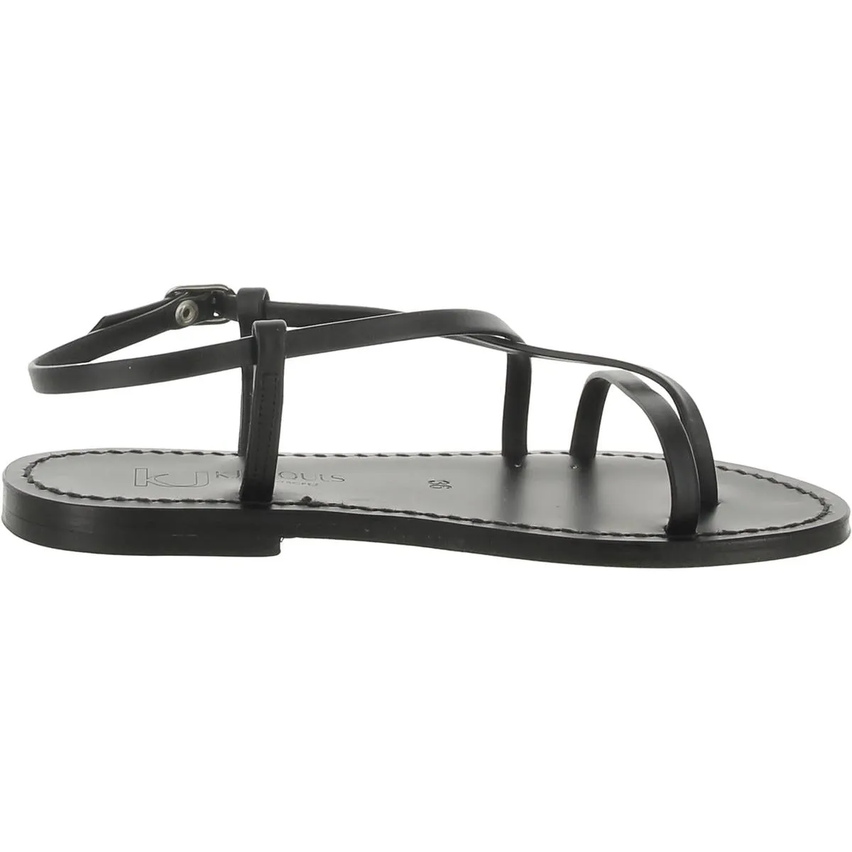 muse Womens Leather Thong Strappy Sandals