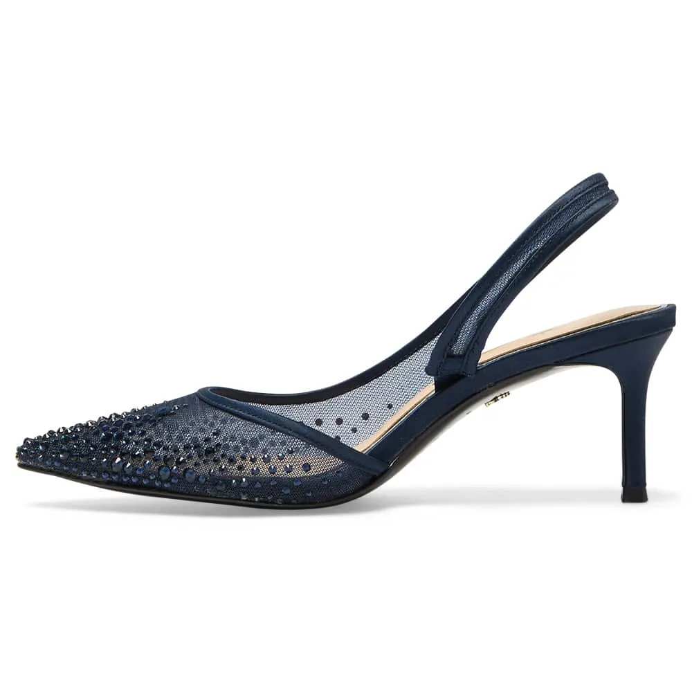 Nazaria Heel in Navy