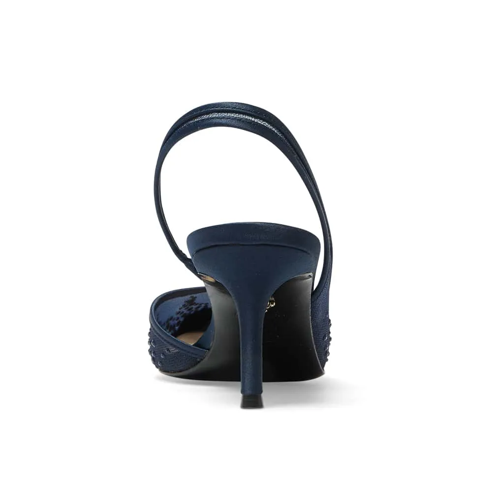 Nazaria Heel in Navy