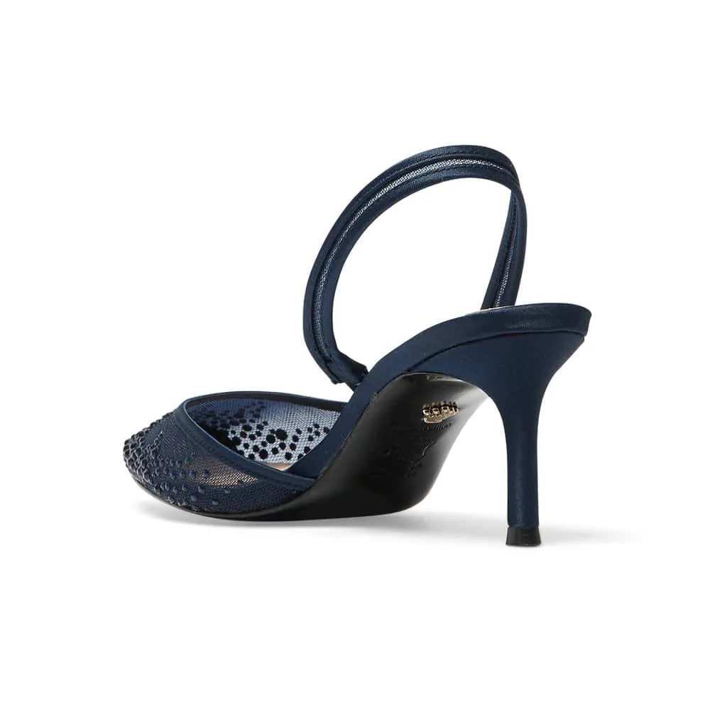 Nazaria Heel in Navy