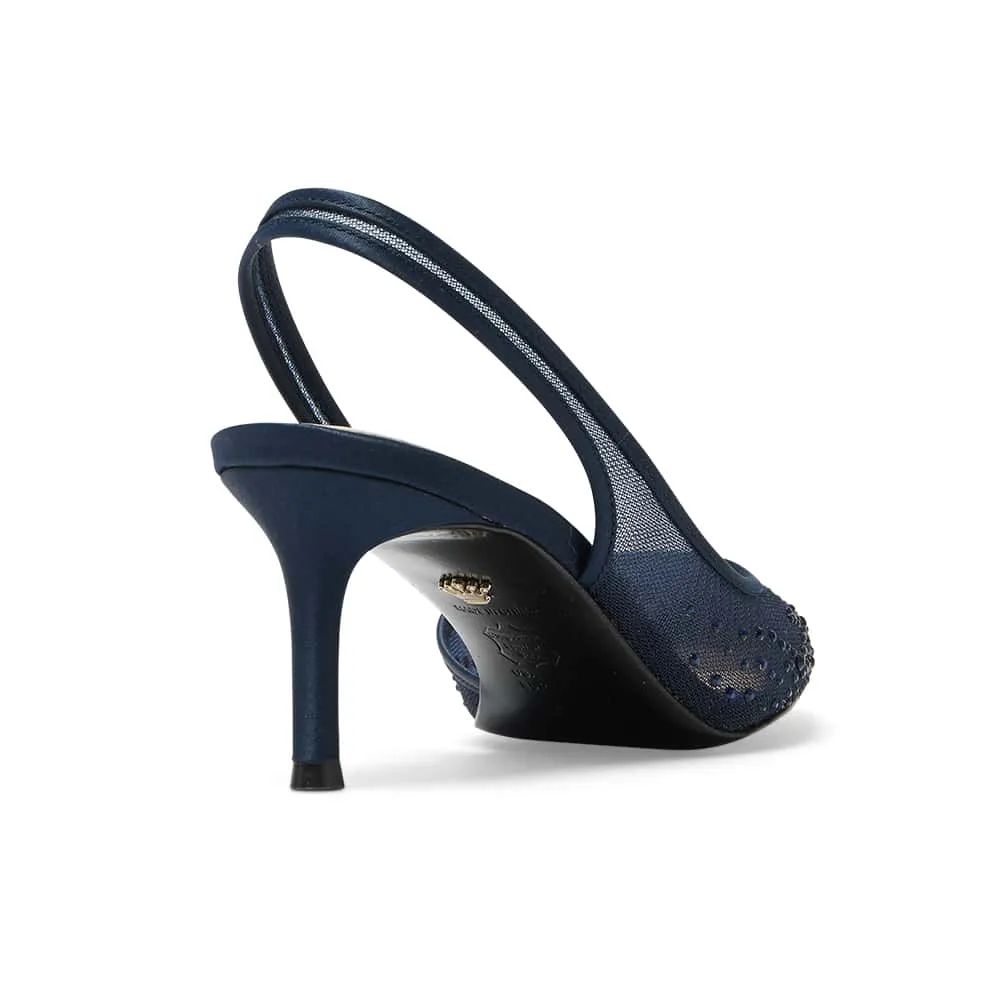 Nazaria Heel in Navy