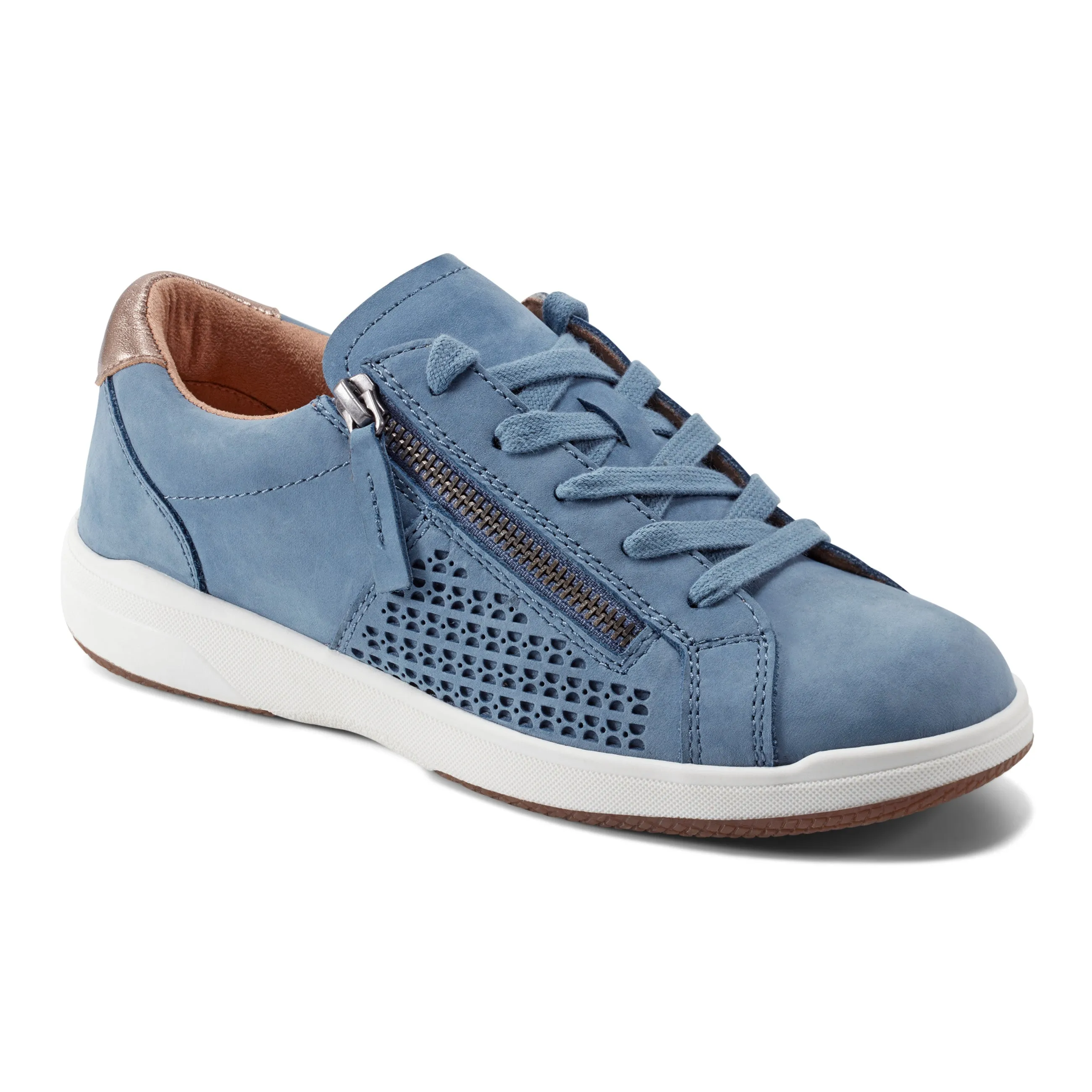 Netta Round Toe Casual Lace-up Sneakers