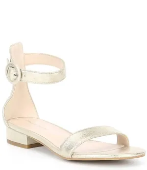 Newport Sandal In Platinum Gold