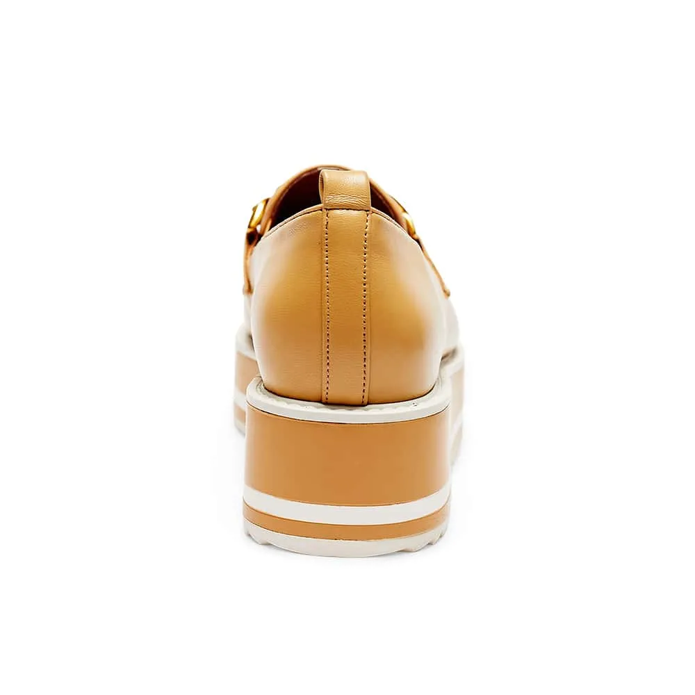 Oakland Loafer in Camel Leather