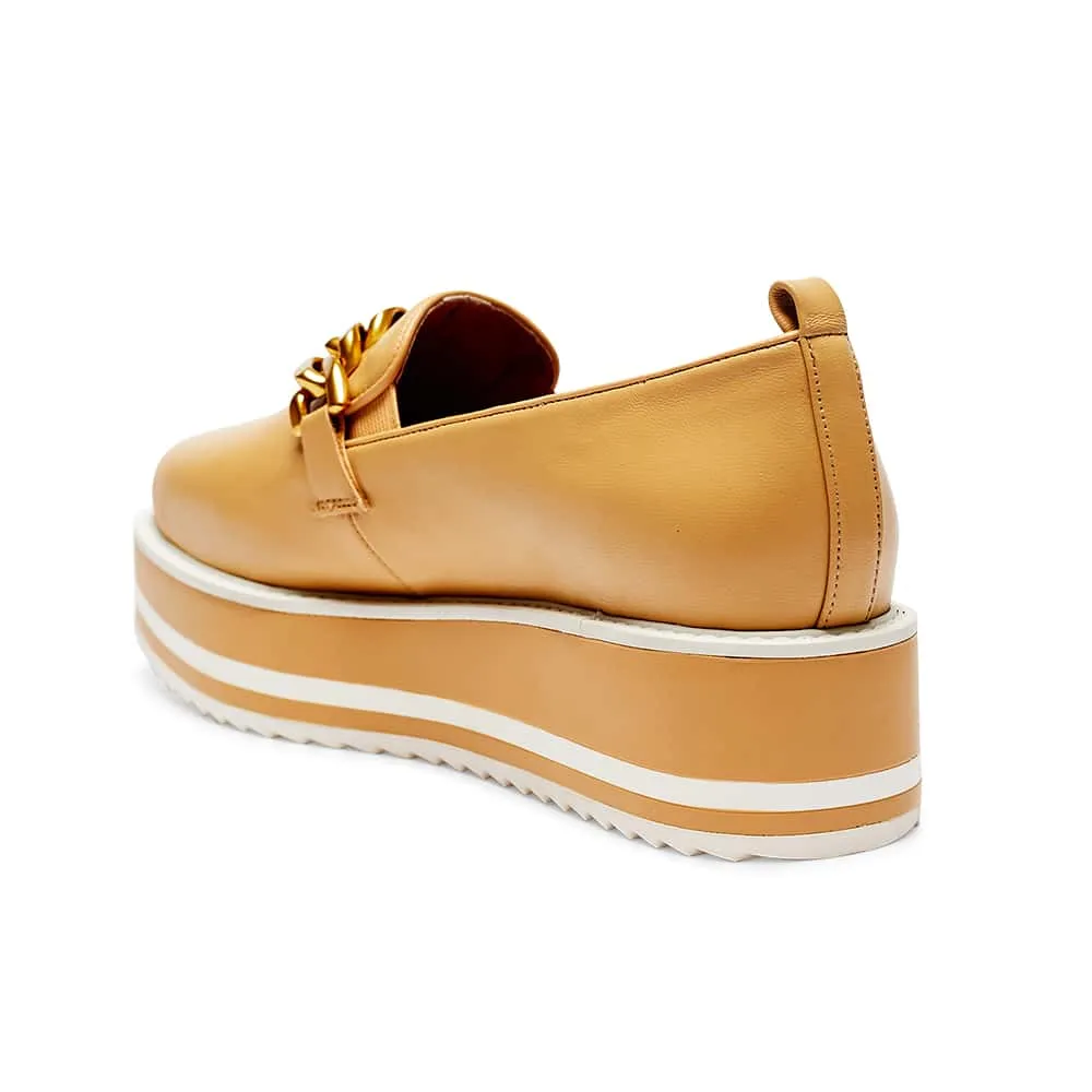 Oakland Loafer in Camel Leather