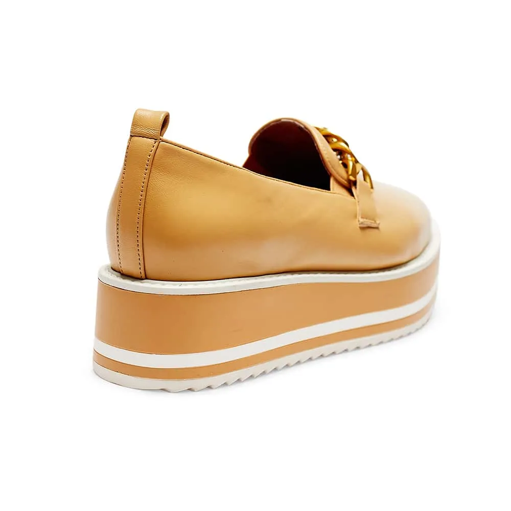 Oakland Loafer in Camel Leather