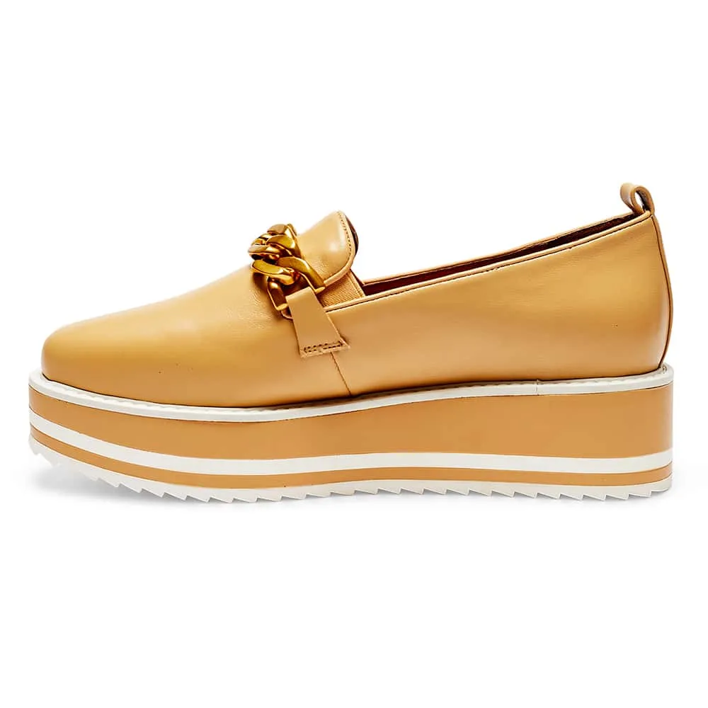 Oakland Loafer in Camel Leather