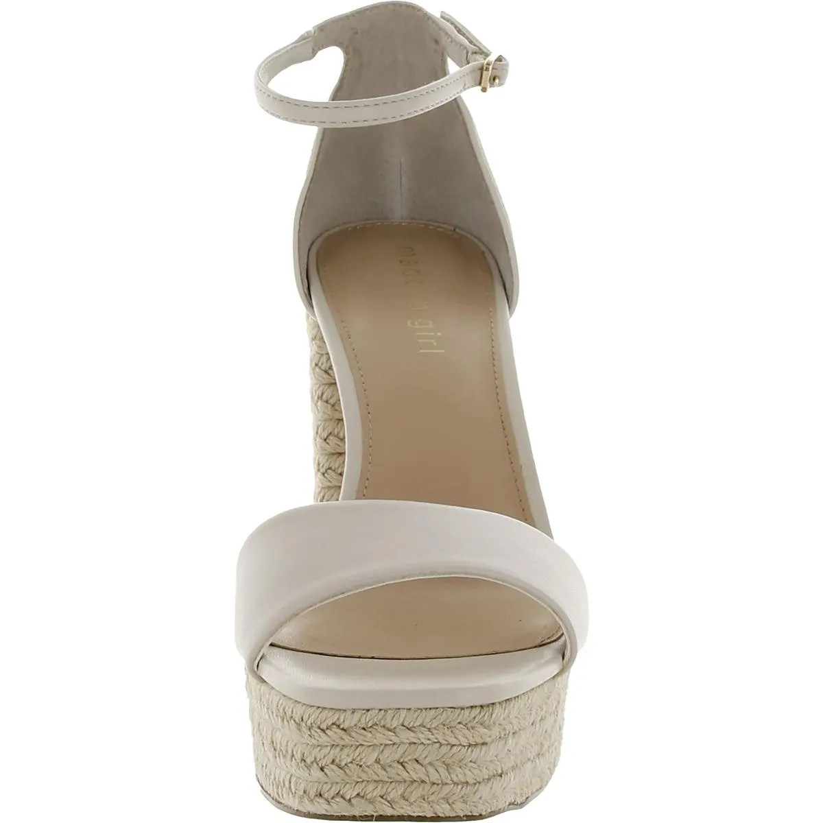 Omega-J Womens Buckle Dressy Espadrilles