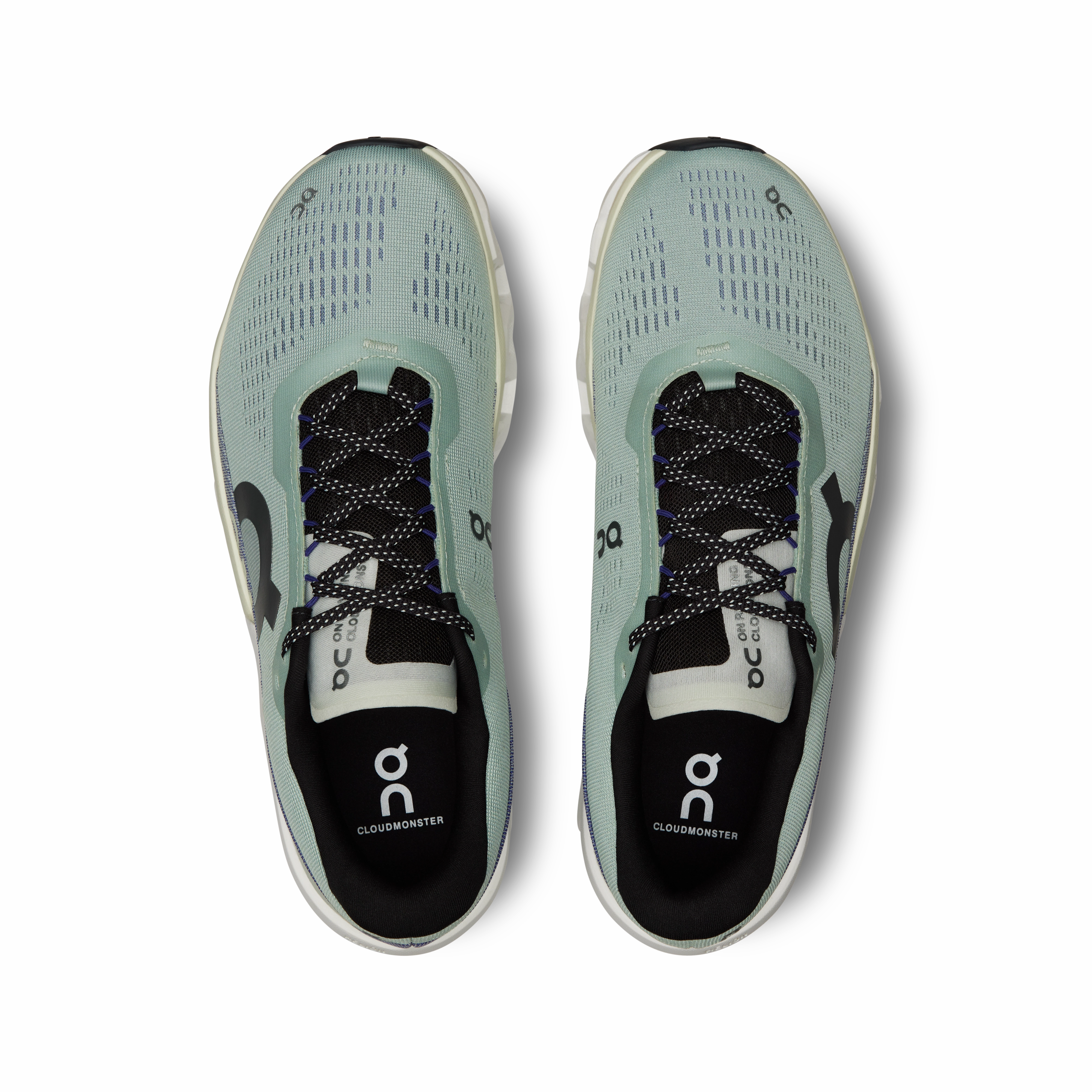 On Running Men's Cloudmonster 2 Shoes - Mineral / Aloe