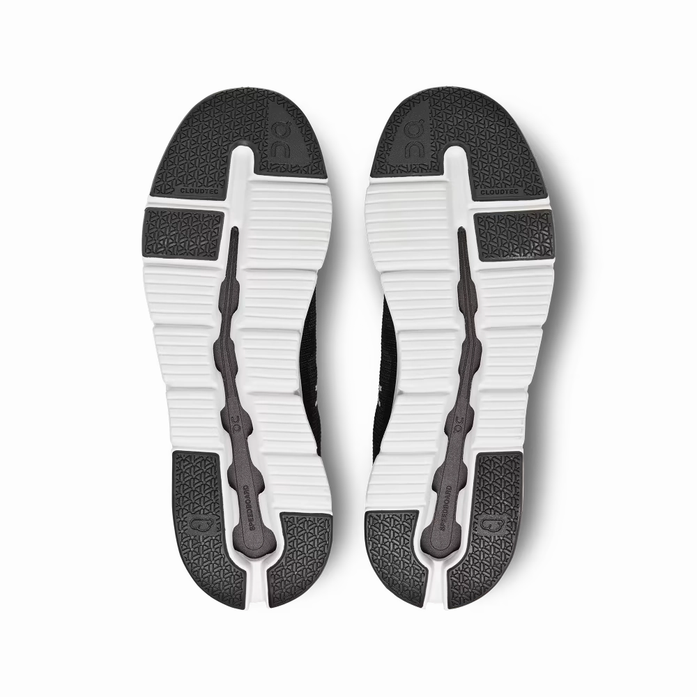 On Running Men's Cloudrift Shoes - Black / White