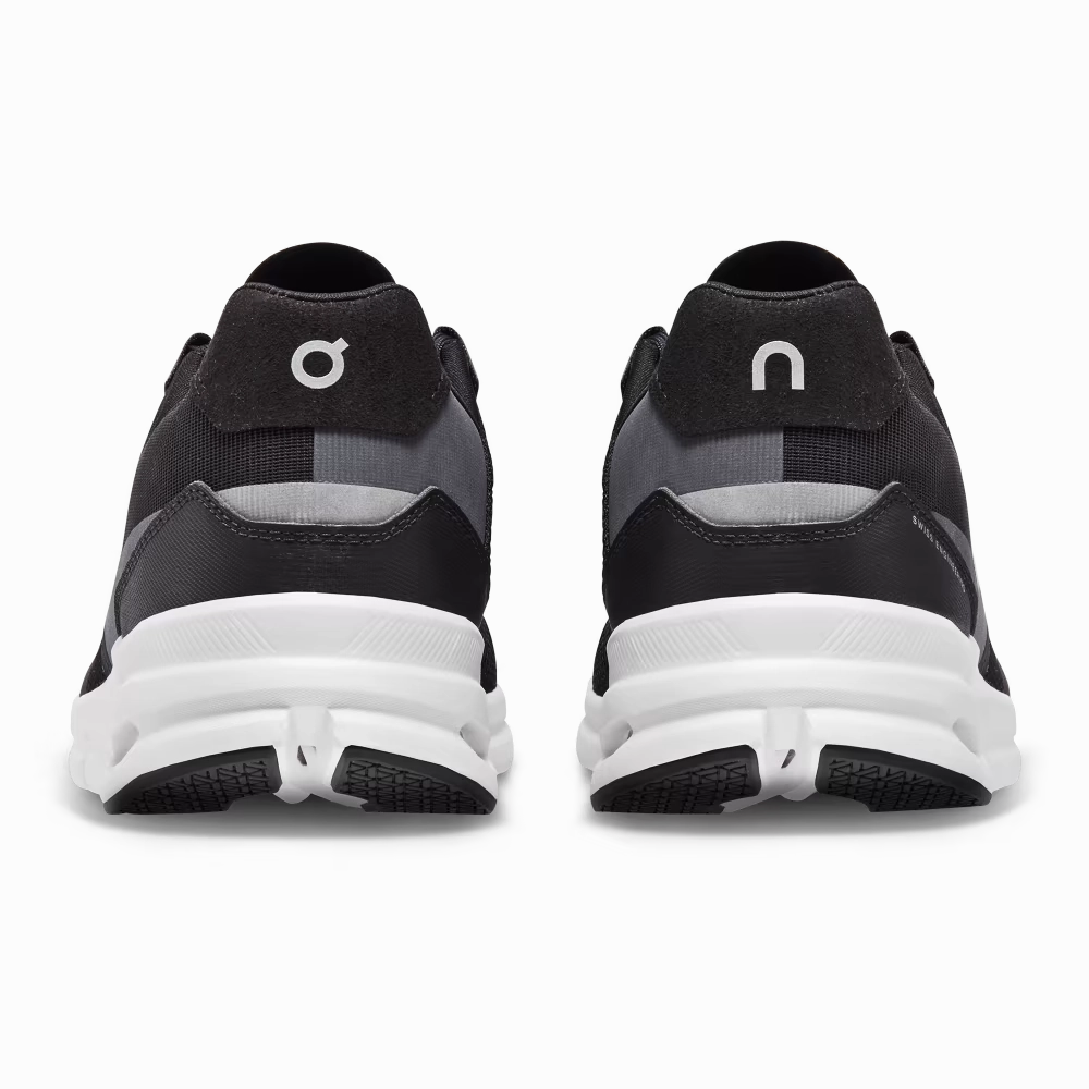On Running Men's Cloudrift Shoes - Black / White