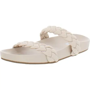 Pacific Womens Braided Slip On Slide Sandals