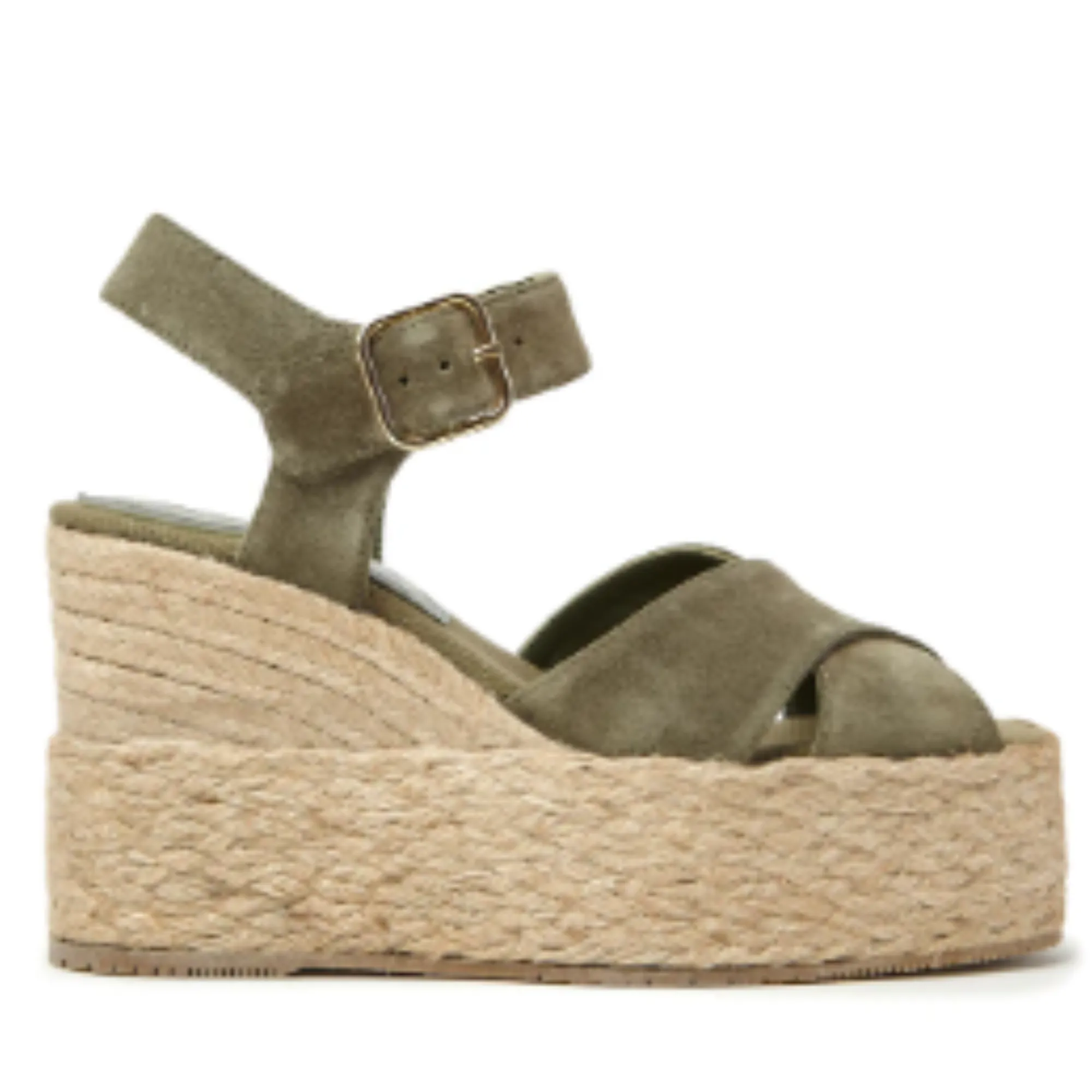 PALOMITAS SOPHIE KHAKI HEELS