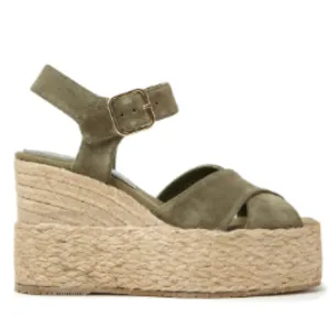 PALOMITAS SOPHIE KHAKI HEELS