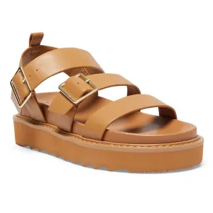 Phoebe Sandal in Tan Smooth