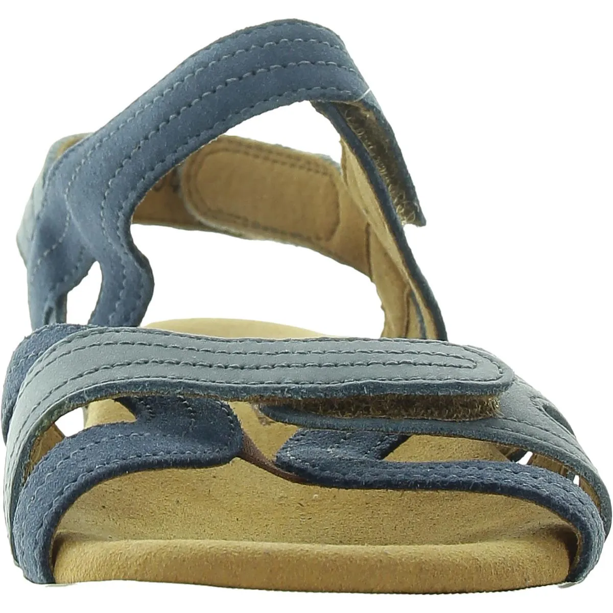Pier Womens Solid Suede Strappy Sandals