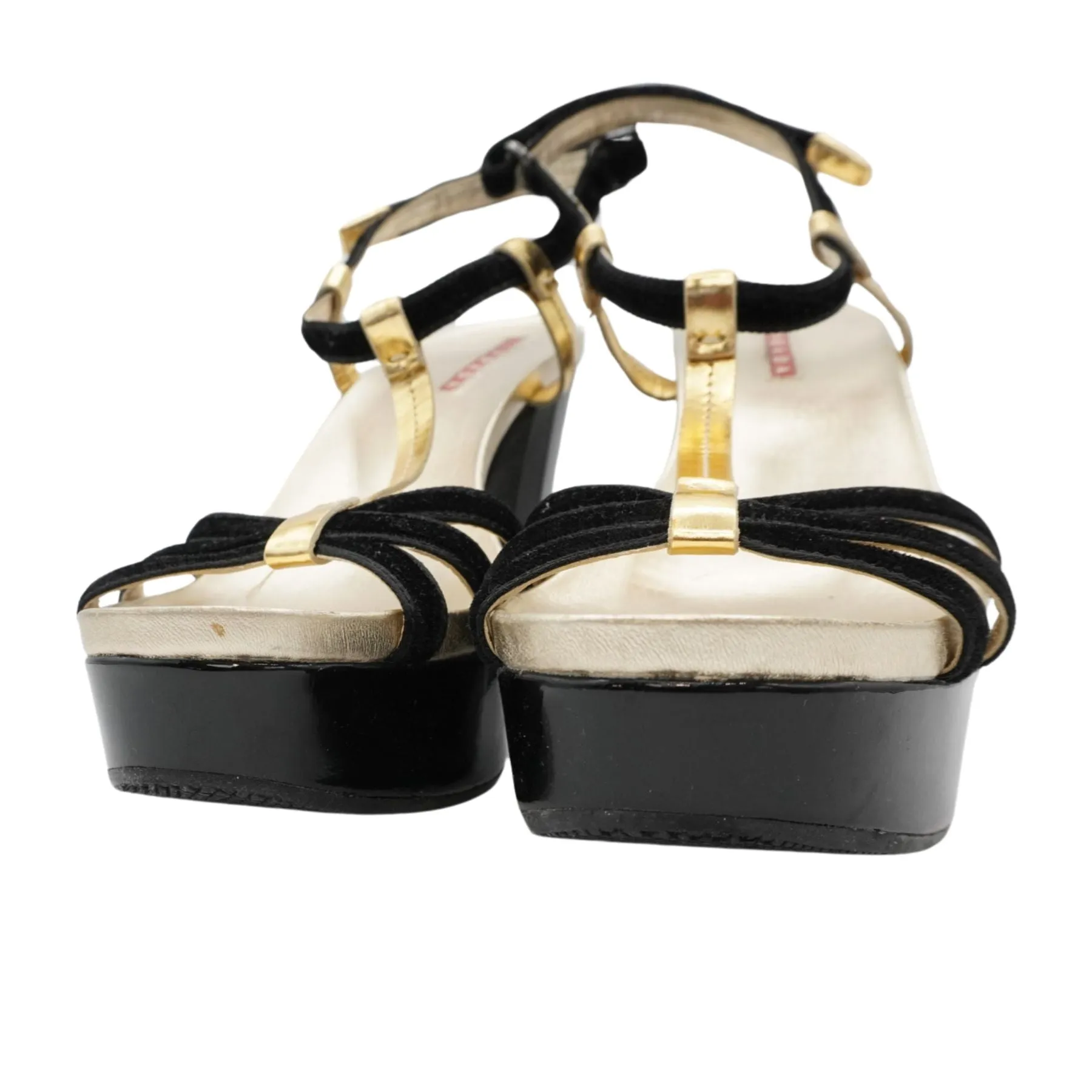 Prada Strappy Wedges - Women's 37.5