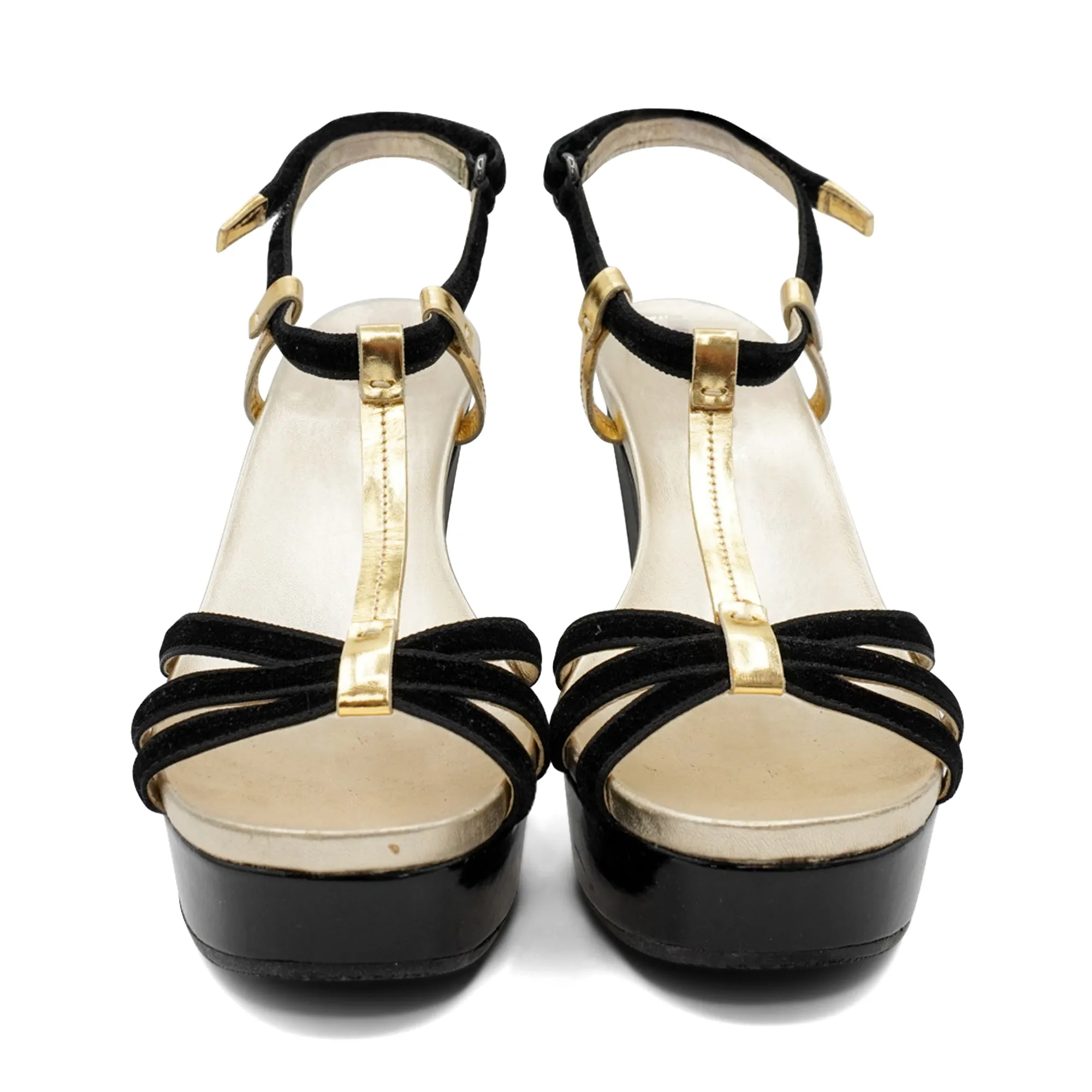 Prada Strappy Wedges - Women's 37.5