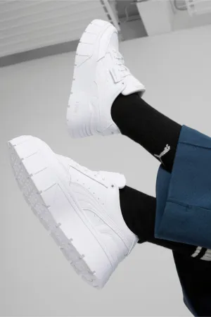 Puma Mayze Stack Leather White