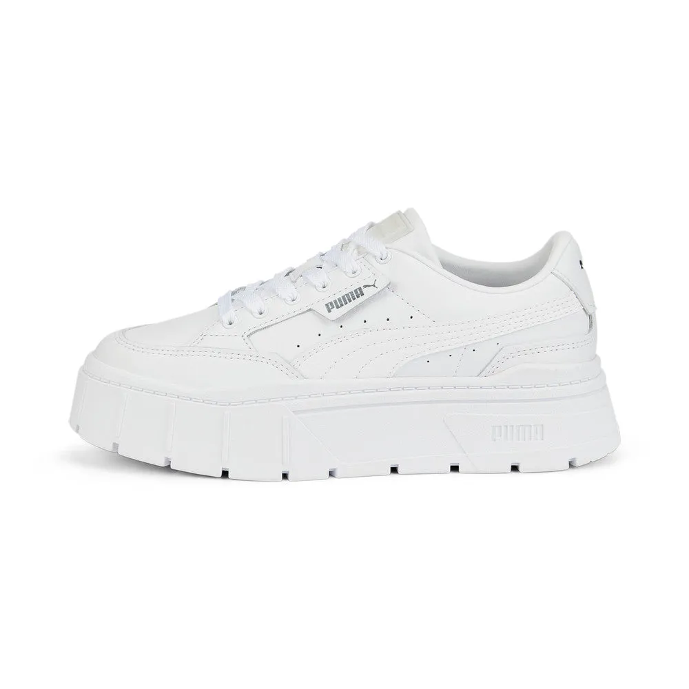 Puma Mayze Stack Leather White