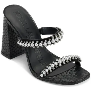 Rayan Womens Rhinestone Man Made Heels
