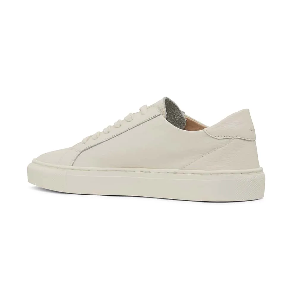 Reese Sneaker in Cream  Leather