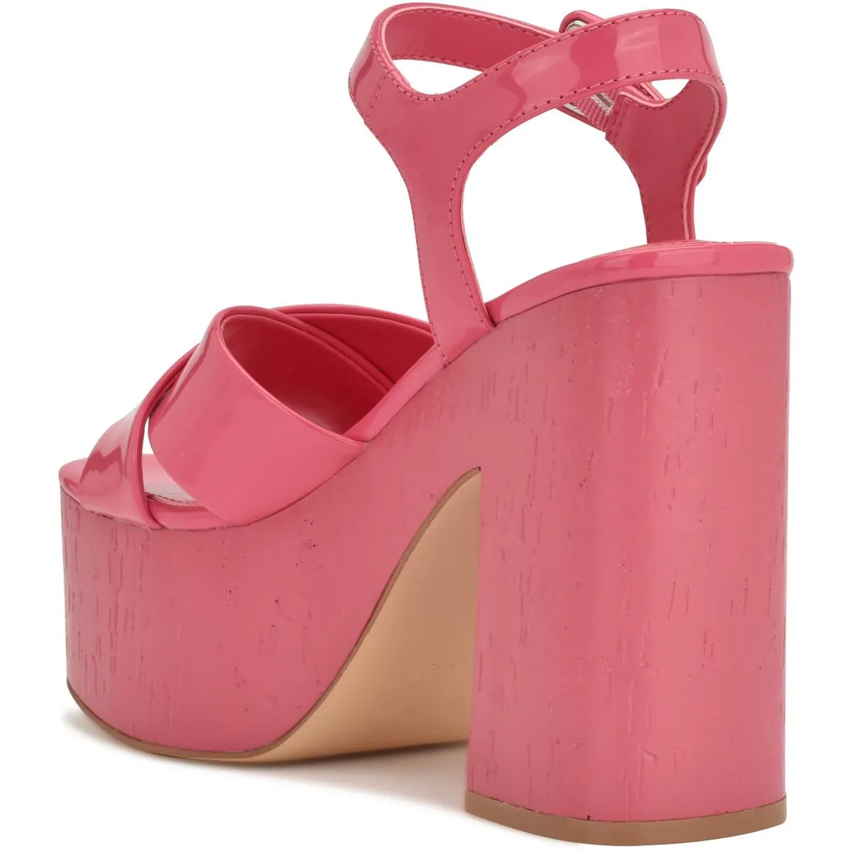 RILAY3 Womens Block Heel Man Made Platform Sandals