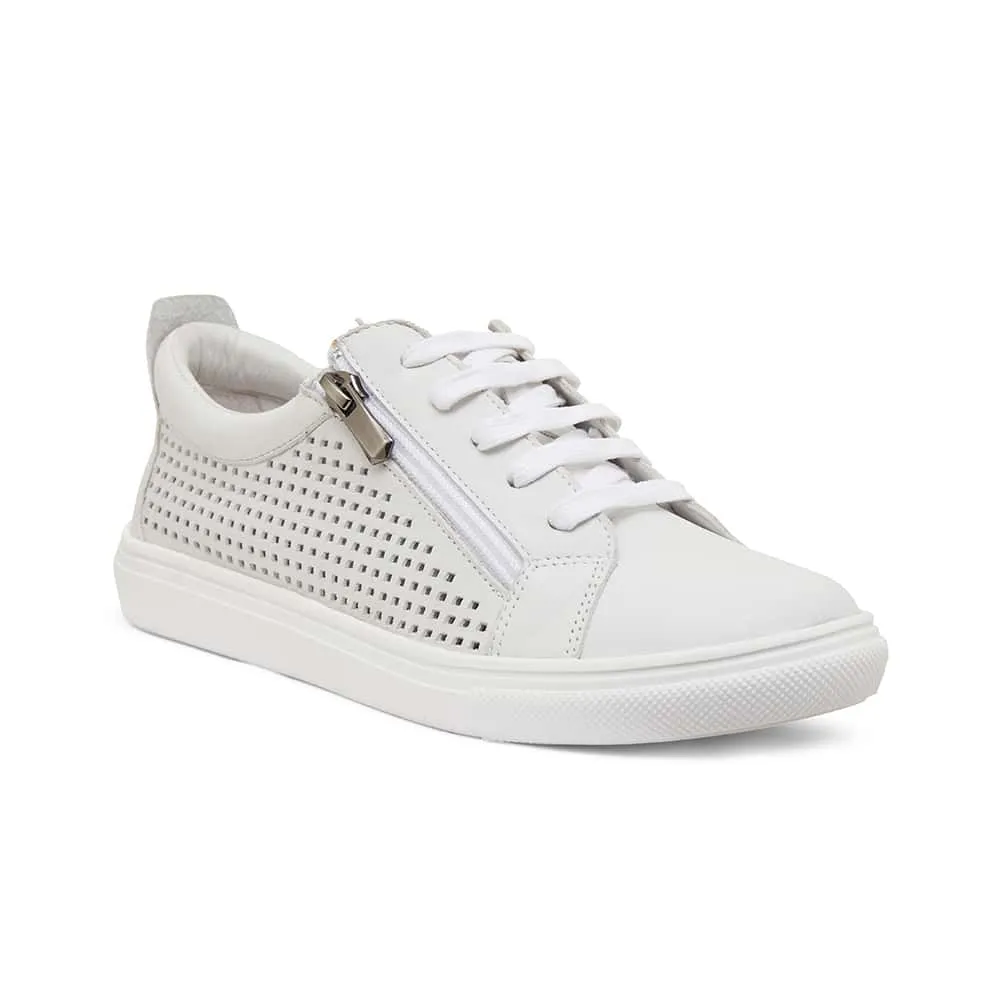 Rio Sneaker in White Leather