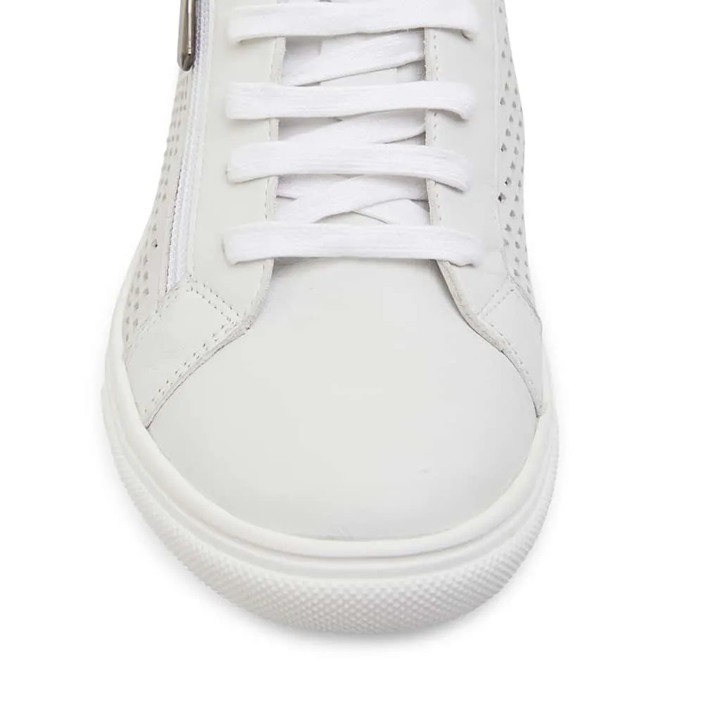 Rio Sneaker in White Leather