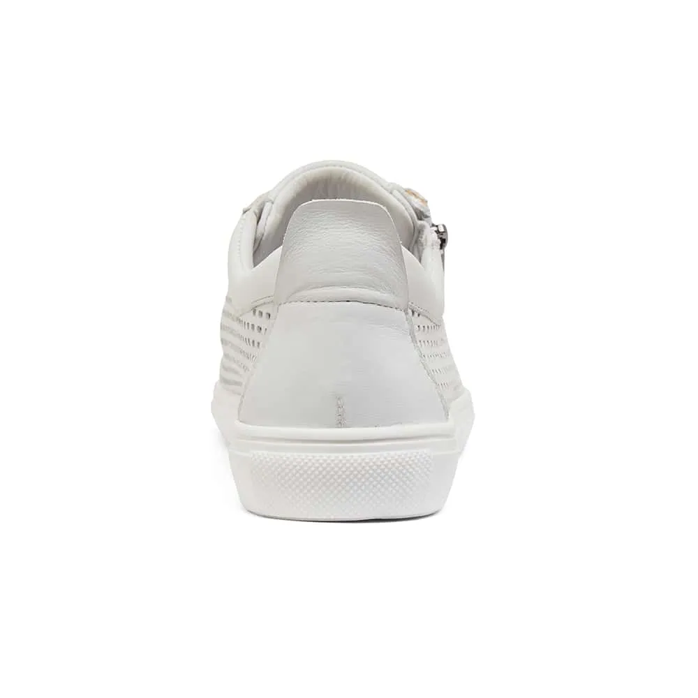 Rio Sneaker in White Leather