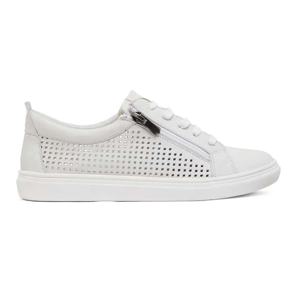 Rio Sneaker in White Leather