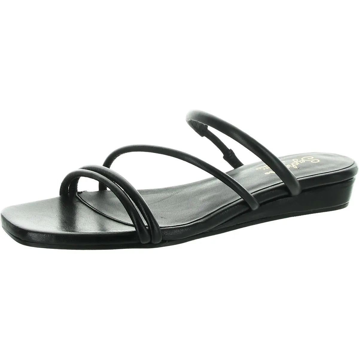 Rock Candy Sandals Womens Solid Leather Strappy Sandals