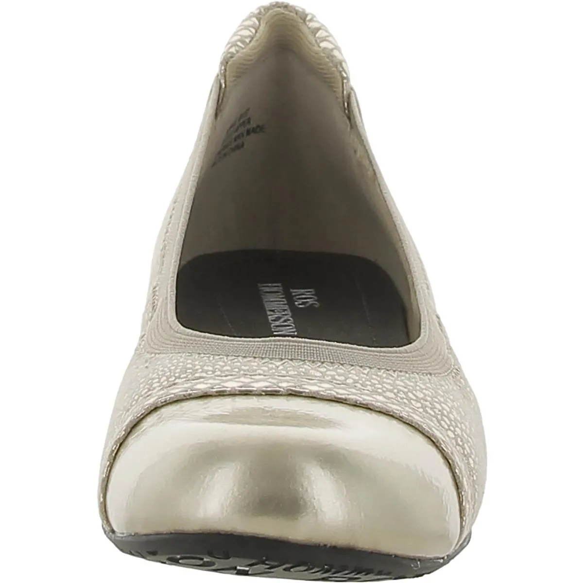Ronnie Womens Toe Cap Ballet Flats
