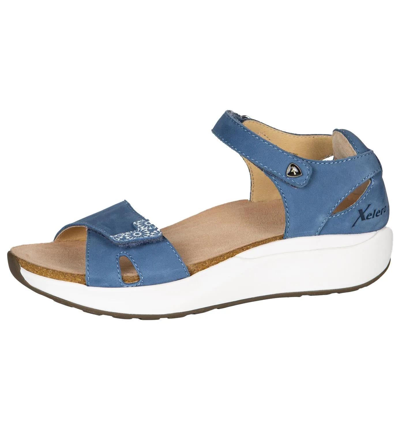 Santorini Sandal In Denim