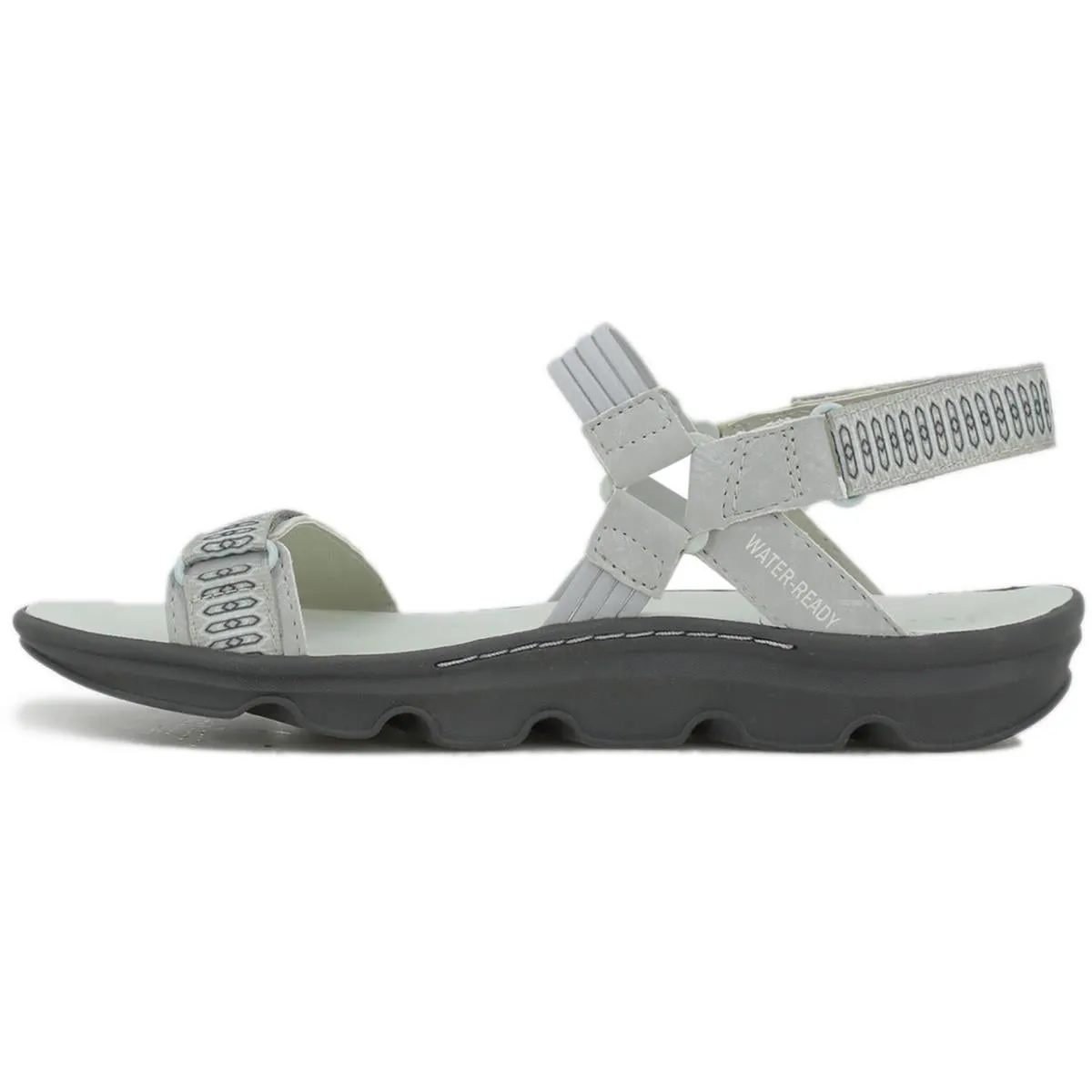 Seaside Water Ready Womens Ankle Strap Slingback Wedge Sandals