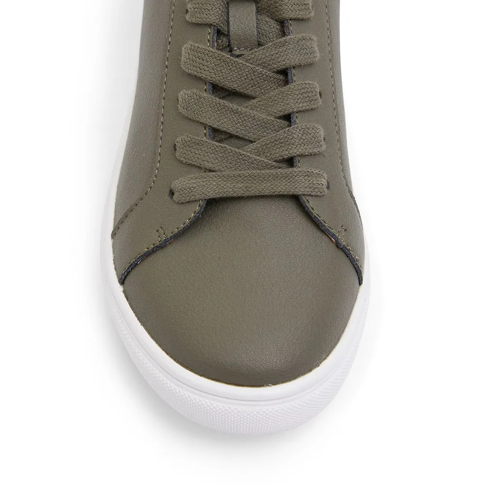Serena Sneaker in Khaki Leather