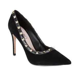 Sierra Heel in Black Suede